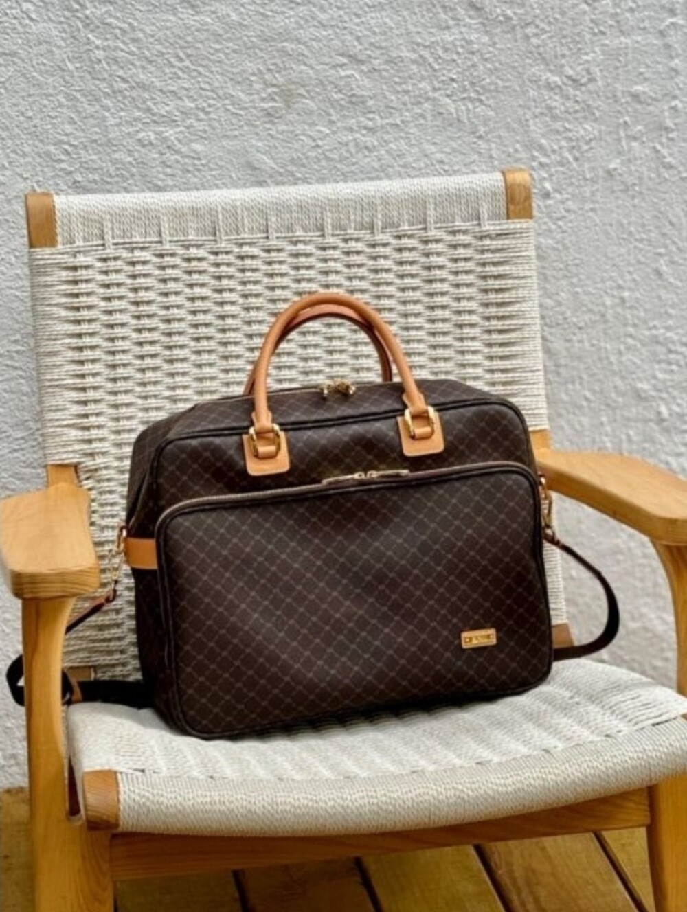 Rioni Signature (Brown) - Travel Laptop Carrier ST-20249